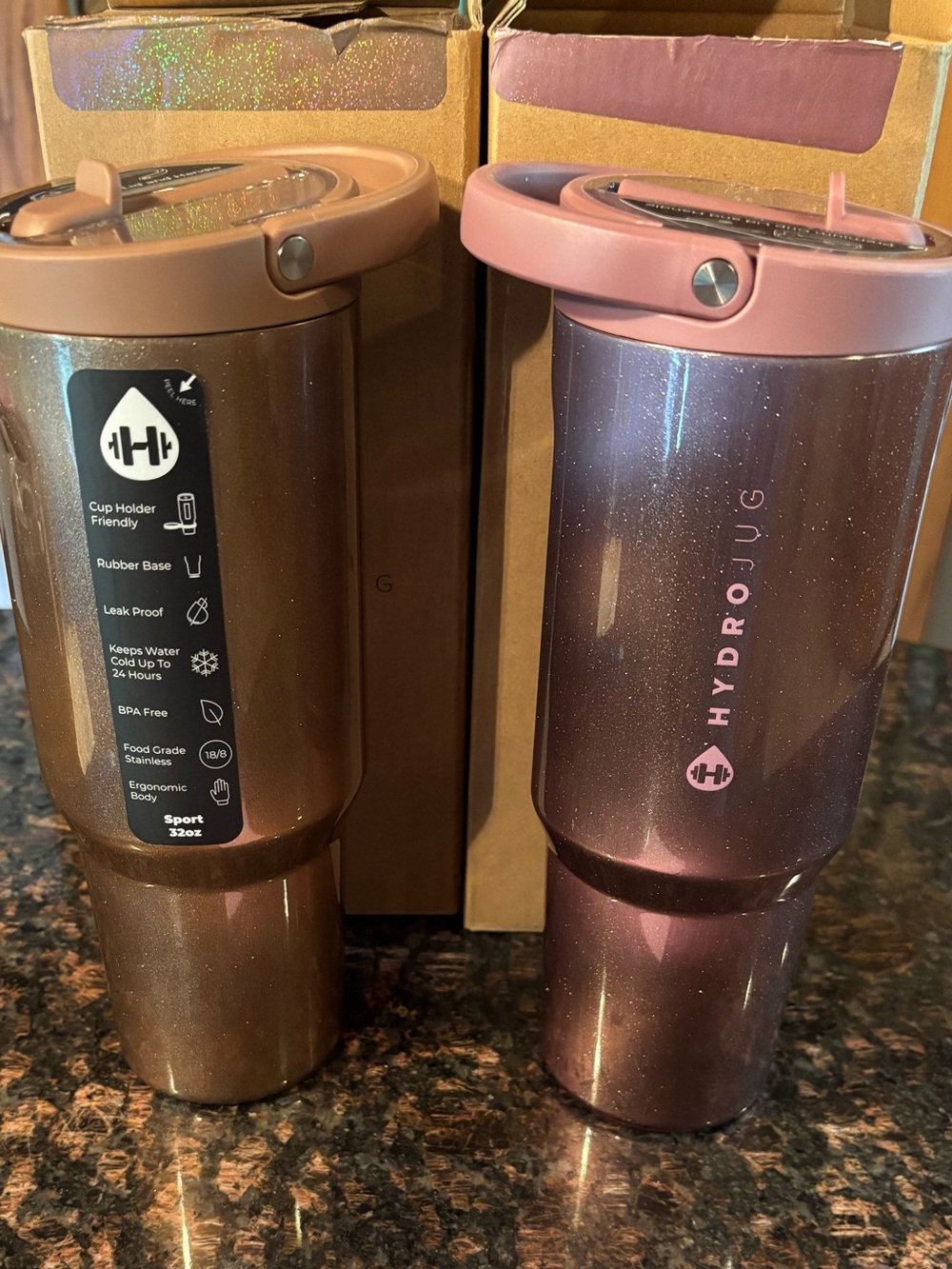 HydroJug Bundle of 2: Dream & Bliss 32 oz Sport